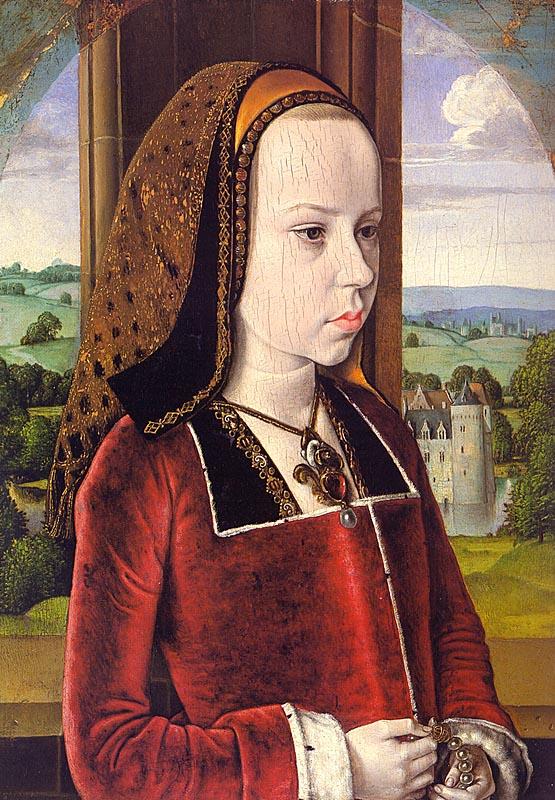 Jean Hey Portrait of Margaret of Austria Germany oil painting art